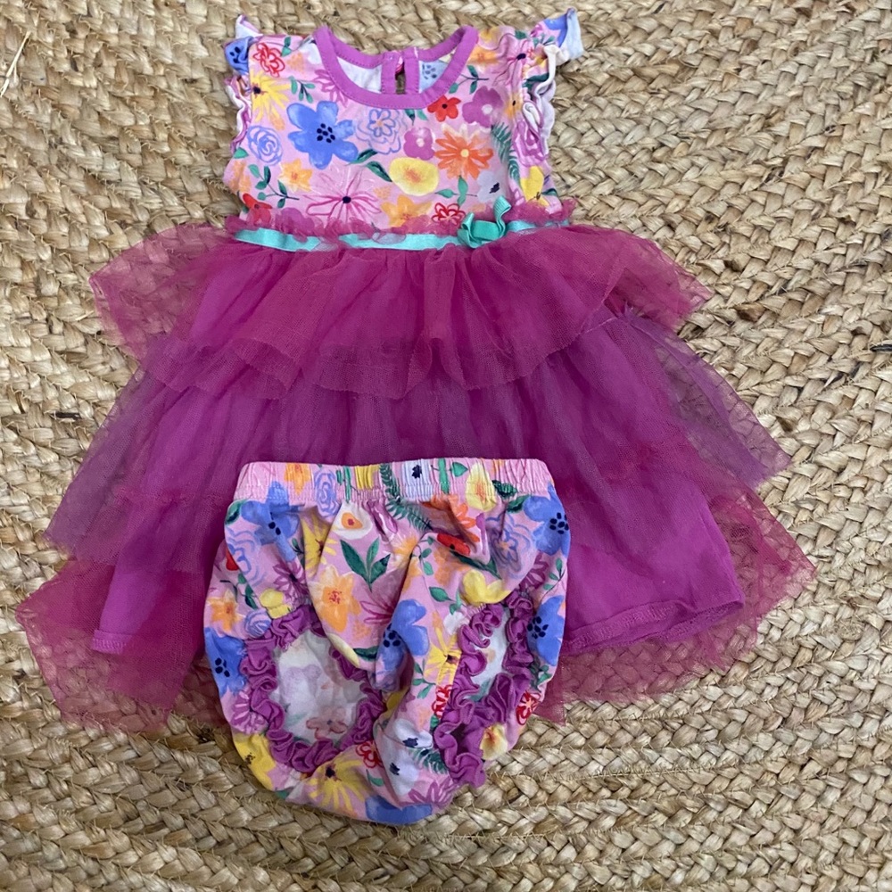 Matilda Jane Dress with diaper cover